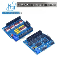 V5 Sensor Shield Expansion Board Shield UNTUK Arduino UNO R3 V5.0 Electronic Module Sensor Shield V5 Expansion Board