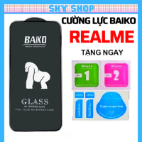Kính Cường lực Baiko dành cho điện thoại Realme GT Neo 2 Pro 2T 3 5 SE Q3s Q3 Q3i Pro Q2 Q5 5G 6 7 8
