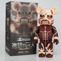Bearbrick Be@rbrick Attack on Titans 400% 28CM Dolls Medicom Toys Action Figure In Retail Box