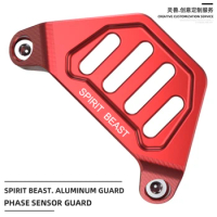 Motorcycle Phase Sensor protective cover engine crankshaft sensor shell For QJmotor SRK 600 Q600RR For Benelli BN600 TNT600i