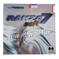 Yasaka RAKZA 7 SOFT and RAKZA 7 Pimples In Table Tennis Rubber RAKZA7 SOFT Pips-In Ping Pong Sponge 