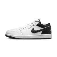 【NIKE 耐吉】Jordan 1 Low White Black 男鞋 白黑色 AJ1 休閒 喬丹 休閒鞋 553558-132