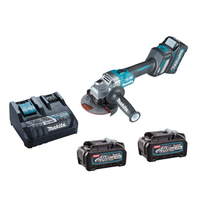 MAKITA 牧田 GA023GM201 充電式無刷砂輪機 GA023G 40V 平面 電動 125mm 5吋