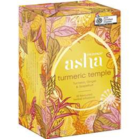 【TWININGS 唐寧茶包】澳洲認證有機茶 Asha 薑黃茶包 18入/盒