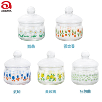 ADERIA 日本糖果罐 共五款 360cc 昭和系列 玻璃罐(儲物罐 玻璃罐 糖果罐)