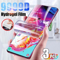 3PCS Hydrogel Film For Samsung Galaxy M51 M21 M31 M11 M01 A51 A71 A31 A41 A21S Screen Protector For Samsung A02 A32 A52 A72 Film