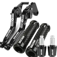For CFMOTO CF MOTO 650NK 650 NK 2020-2022 2021 2020 2022 Motorcycle Extendable Brake Clutch Lever Handlebar Handle Grips Ends
