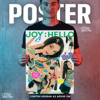 Poster Red Velvet Feel My Rhythm Ballerina Hiasan Dinding Kamar Cewek Dekorasi Studio Musik Pro Gamb