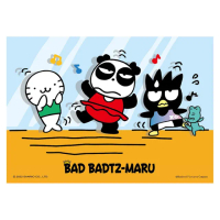 【HUNDRED PICTURES 百耘圖】BAD BADTZ-MARU酷企鵝舞蹈教室拼圖108片(三麗鷗)