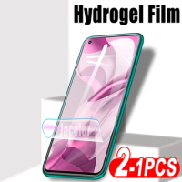1-2PCS Safety Hydrogel Film For Xiaomi Mi 11 Lite 5G NE 11T Pro 10t Screen Gel Protector Not Glass For Xiaomi11t Mi11Lite 11 t