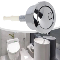 Toilet Water Tank Button Round Valve Push Button For Geberit Type 280 Flush Toilet Seat Water Tank Flush Button Bathroom Parts