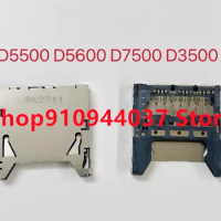 1PCS NEW For Nikon D7500 D5500 D5600 SD Memory Card Slot Reader Assembly Camera Replacement Spare Part