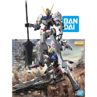 Bandai Genuine MG 1/100 ASW-G-08 Gundam Barbatos Fourth Type Anime Assembled toy Mobile suit Model kit Collection Christmas gift
