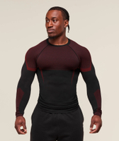 GYMSHARK New Running Sports Fitness Long Sleeve Top Casual Breathable Tight Long Sleeve Casual Runni