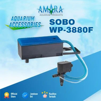 SOBO WP 3880 F Aquarium Top Box Filter Set Power Head / Filter Aquarium Set Pump / Mesin Box Filter 