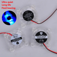 4010 DC 5V 12V 24V quạt làm mát LED iight phát động lực thủy lực 2Pin