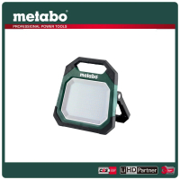 【metabo 美達寶】18V 鋰電高亮工作燈10000lm 4.0Ah單電套裝組 隨附工具袋(BSA 18 LED 10000)