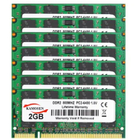 Pack of 10 2GB PC2-5300S DDR2 667MHz 204pin 1.8V SO-DIMM RAM notebook computer memory supports dual channels