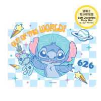 迪士尼史迪仔 - 浴室吸水珪藻土地墊(軟墊) A