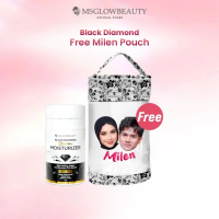 [FREE POUCH MILEN] MS GLOW BLACK DIAMOND SERUM MOISTUREZER NEW MOISTURIZER 40gr