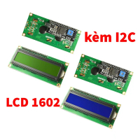 [FREE SHIP] Màn Hình LCD 1602 5V + Mạch Chuyển Đổi I2C - LCD 1602 Xanh Lá/Xanh Dương