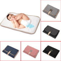 Waterproof Baby Diaper Changing Mat Foldable Newborn Mattress Pad Portable Baby Changing Table Oxford Infant Diapers Sheet