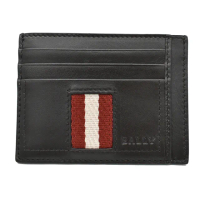 【BALLY】牛皮織帶卡片夾名片夾