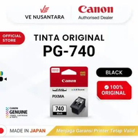 100% ORIGINAL Tinta Canon CL 741 Color - Printer MG3670 MX397 GM2070 GM4070 - Tinta Asli PG740 BLACK