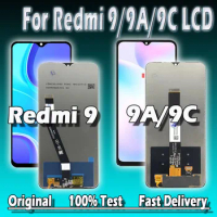 Original AMOLED LCD For Redmi 9C LCD For Redmi 9 LCD Display Touch Screen Assembly Display For Xiaomi Redmi 9A Screen