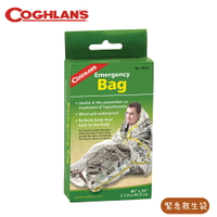 【COGHLANS 加拿大 Emergency Bag 緊急救生袋】9815/緊急用毯/雙銀鋁箔毯/救生毯/急救毯/保溫毯