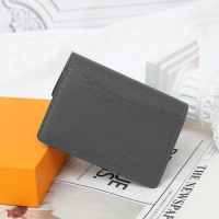 2024 Luxury Designer Brand Women Wallet Fashion Classic Long Wallet Buckle Wallet Canvas Wallet Men’s Leather Zipper Long Wallet