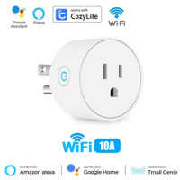 Cozylife Wifi Smart Plug Wireless Socket Switch Remote Control Smart Home App Scene Linkage Support Alexa Google Home