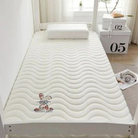 加厚床墊尺寸70x170家用床褥0.9米80x180x60x160x110x190x140大豆款-抗菌床墊-兔兔白（舒適款）60*180cm