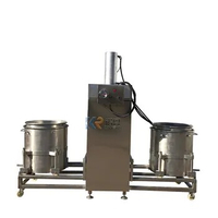 Double Barrel 50L Fruit Juice Hydraulic Press Oil Press Machine Fruit Grape Wine Filter Vegetables Processing Dehydrator