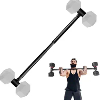 Homebody Multi-Bell - Dumbbell to Barbell Converter - Dumbbell - Weights Dumbbells Set - Dumbbell to Barbell Set - Gym Equipme