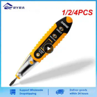 1/2/4PCS MultiDigital Test Pencil DC 12-250V Tester Electrical Screwdriver LCD Display Detector Test Pen Electrician