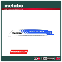 【metabo 美達寶】金屬軍刀鋸片 150/ 1.8mm/ 14T 5支/卡(626568000)