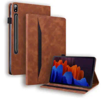 For Lenovo Xiaoxin Pad Pro 12.6 Soft Back TPU Tablet Cover For Lenovo Tab P12 Pro 12.6 TB-Q706F 2022 Case Business Leather Case