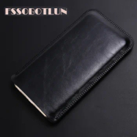 For Oneplus 8 Pro Case super slim sleeve pouch cover, Luxury microfiber Leather Phone bag For Oneplus 8 7 7T Pro 5G 6 6T 5 5T 3T