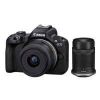 【Canon】EOS R50 RF-S18-45mm f/4.5-6.3 IS STM &amp; RF-S55-210mm f/5-7.1 IS STM(台灣佳能公司貨)