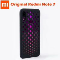 Original Xiaomi Redmi Note 7 Case Frosted Shield Luxury PC Matte Hard Shell Phone Case Cover for Xiaomi Redmi Note 7 hollow hole