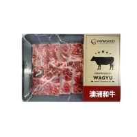 【嚴選好物HOWGOOD】澳洲和牛前腿燒肉片/火鍋片MB89任選六盒組(舌尖上的頂級享受)