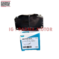 Bendix DB1739 Kampas Rem Depan Brake Pad Toyota Fortuner Hilux Tahun 2004-2011 Original BENDIX Aslli