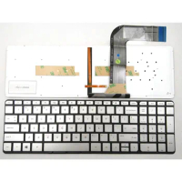 New For HP Envy 17-K214NR 17-K224NR 17-K250CA 17-K270CA 17-K273CA Laptop Keyboard - Silver Without Frame &amp; With Backlit