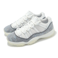 【NIKE 耐吉】休閒鞋 Air Jordan 11 Retro Low 男鞋 蛇年 CNY 11代 灰 鱗片(HQ7000-001)