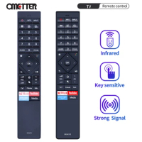 EN3A70Z for Hisense Smart Voice TV Remote Control Netflix YouTube