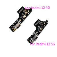 For Xiaomi Redmi 12 4G 5G USB Charger Dock Port Connector Board Flex Cable