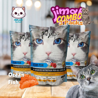 【Fetish combo 3 pack 】️aplus dry cat food 900gm-dried Kuching food/cheap Kuching food fish chicken &
