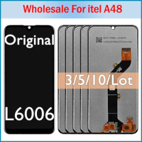 3/5/10PCS Original For Itel A48 L6006 LCD Display Touch Screen Digitizer Assembly For Itel L6006 LCD Repair Replacement Parts