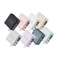 【RDi】RDi-8698 15000mah 21.6W雙孔快充 無線充電行動電源(充電模式 無線/自帶線)